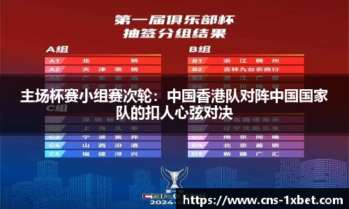 主场杯赛小组赛次轮：中国香港队对阵中国国家队的扣人心弦对决